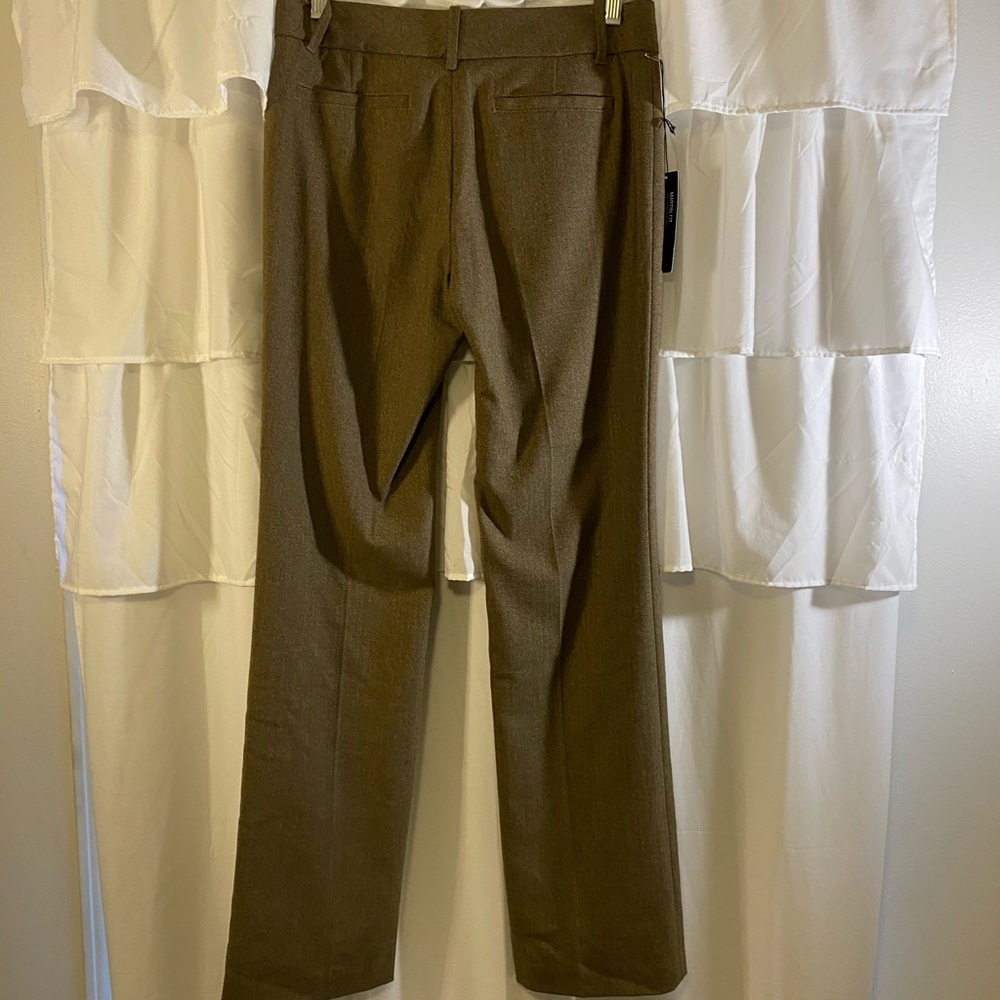 NWT Banana Republic Martin-Fit Brown Stretch Pants - Picture 3 of 12